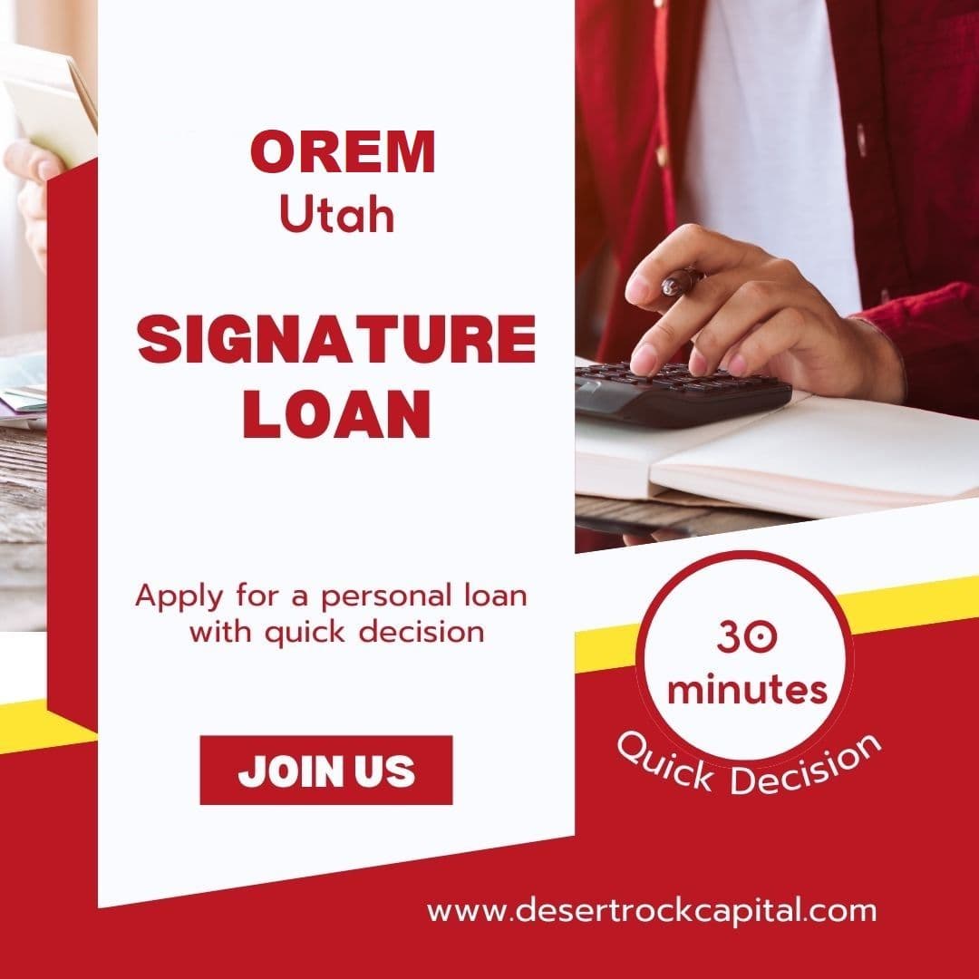 Signature Loans in Orem When You've Got No Credit History — A No-BS Guide