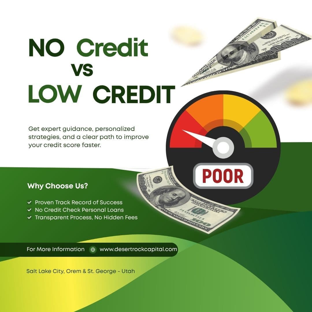 What Is the Difference Between No Credit and Low Credit?