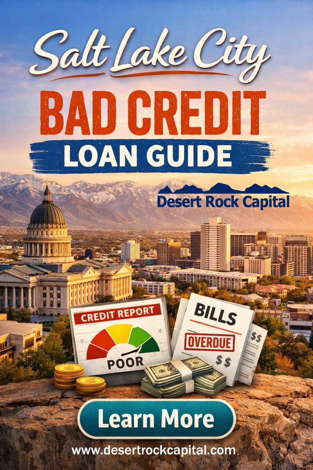 Bad Credit Loans in Salt Lake City — Real Options When Your Score Isn't Cooperating