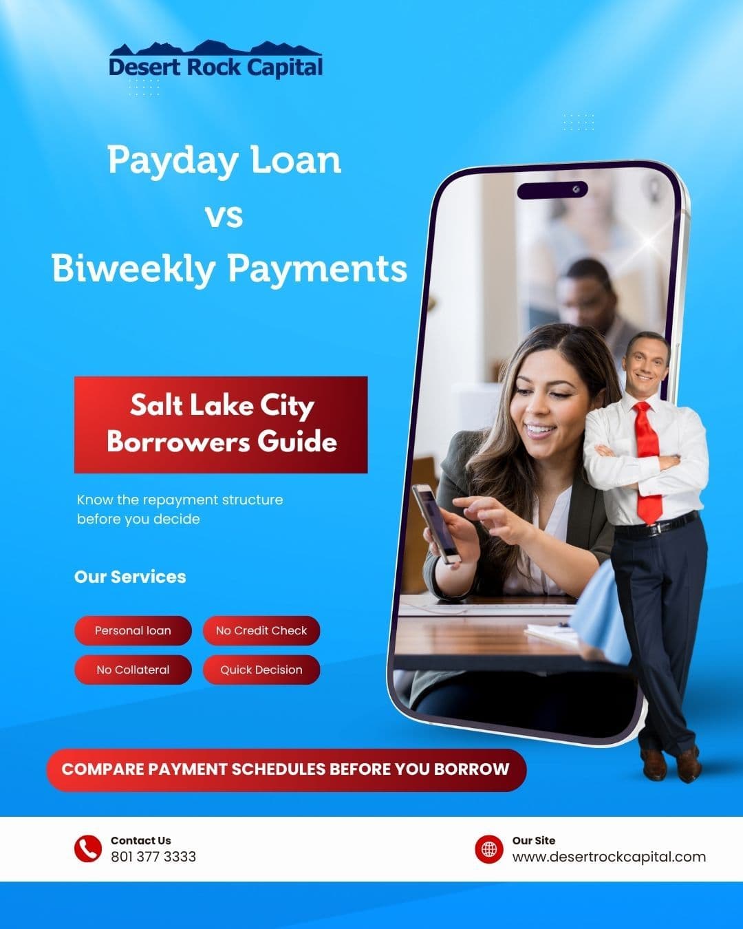 Payday Loan vs Biweekly Installment Payments in Salt Lake City